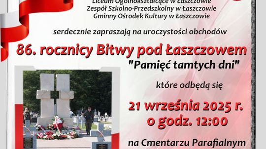 86. rocznica bitwy pod Łaszczowem