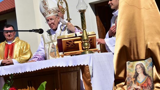 Biłgoraj - już oficjalnie - z Patronką, św. Marią Magdaleną
