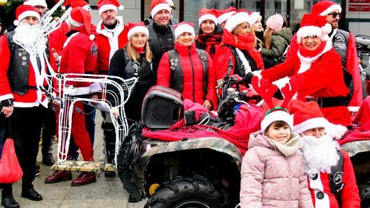 Biłgoraj. MotoMikołaje