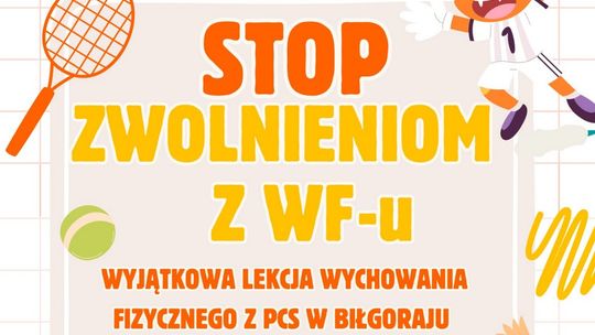 Biłgoraj. Stop zwolnieniom z w-f