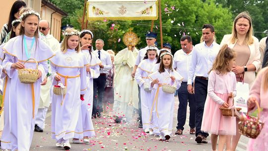 Boże Ciało na Ziemi Biłgorajskiej