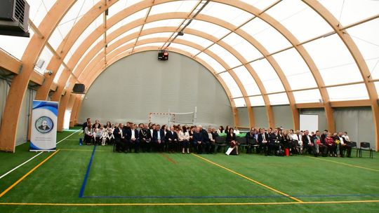 Bukowina. Nowoczesna hala sportowa otwarta