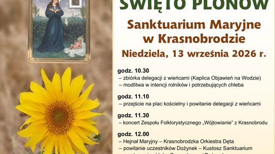 Dożynki Diecezjalne w Krasnobrodzie 2026