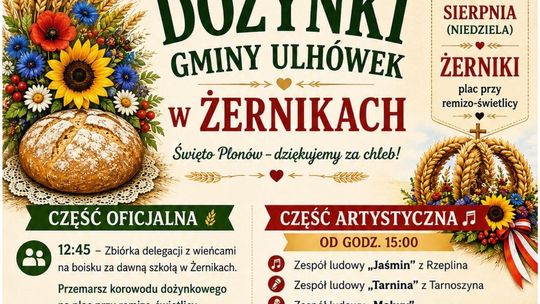 Dożynki gminno-parafialne w Żernikach