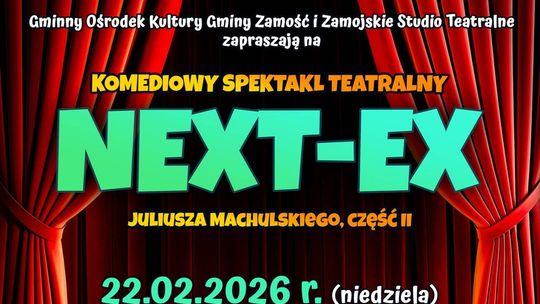 Druga część spektaklu komediowego NEXT-EX w Wierzchowinach