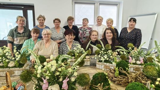 Gminne warsztaty Wielkanocne w Łabuniach