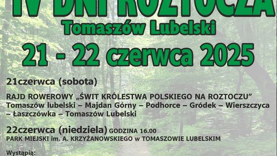 IV Dni Roztocza 2025