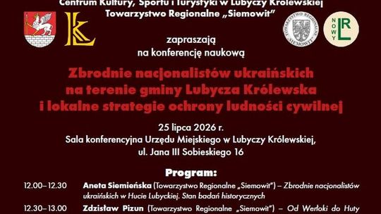 Konferencja naukowa w Lubyczy Królewskiej