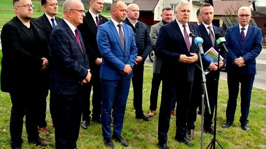 Konferencja prasowa w Tereszpolu