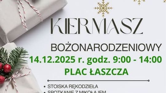 Łaszczów. Kiermasz bożonarodzeniowy