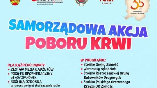 Majowa akcja poboru krwi w Gminie Zamość