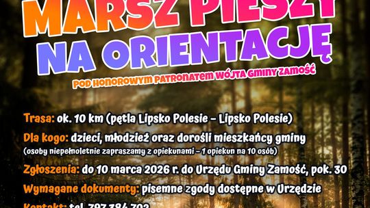 Marsz pieszy w Lipsku Polesiu