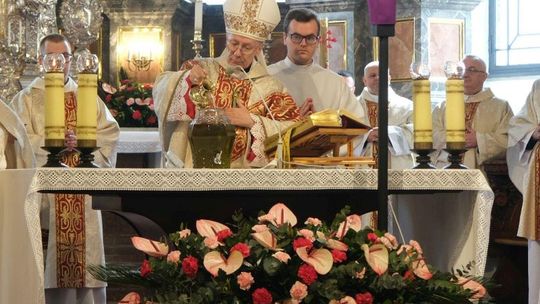 Msza Krzyżma w zamojskiej Katedrze
