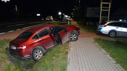 Niebezpieczna jazda w Kalinowicach