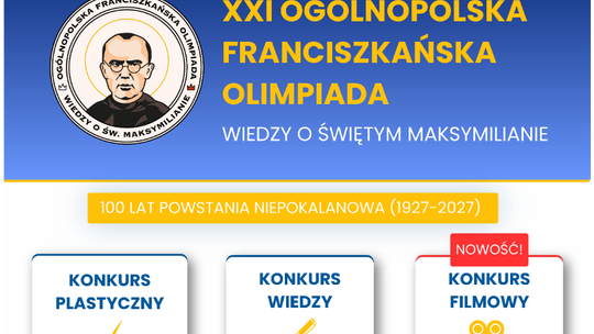 Ogólnopolska Franciszkańska Olimpiada wiedzy o św. Maksymilianie