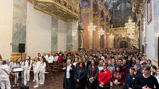 Pielgrzymka maturzystów na Jasną Górę