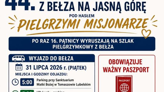 Pielgrzymka z Bełza na Jasną Górę