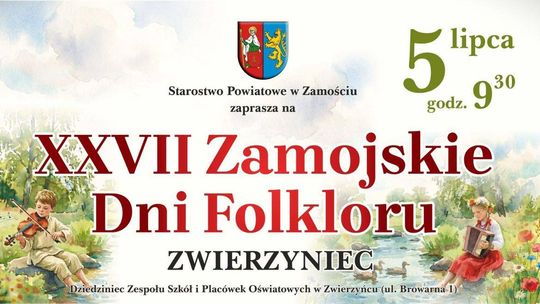 Przed nami XXVII Zamojskie Dni Folkloru