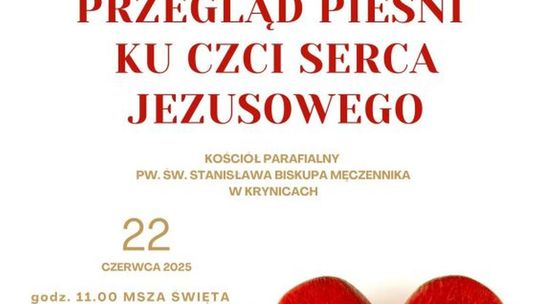 Przegląd Pieśni ku Czci Serca Jezusowego w Krynicach