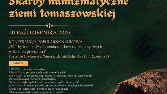 Skarby numizmatyczne ziemi tomaszowskiej