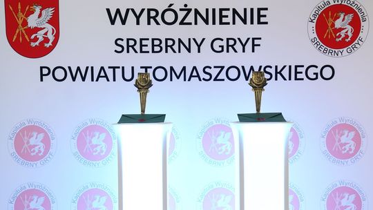 Srebrny Gryf Powiatu Tomaszowskiego przyznany!