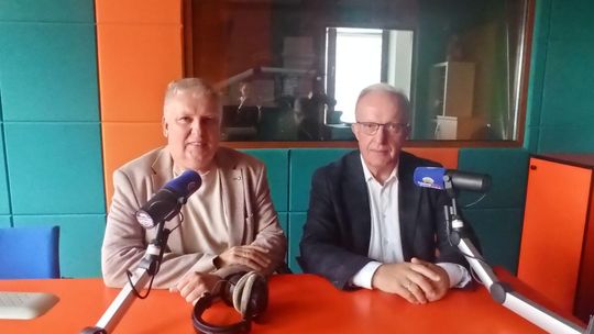 Tomasz Zieliński - poseł; Henryk Karwan - starosta tomaszowski