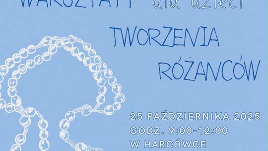 Warsztaty tworzenia różańców dla dzieci