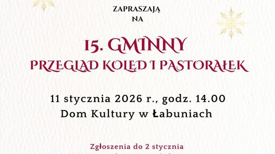 XV Gminny Przegląd Kolęd i Pastorałek w Łabuniach