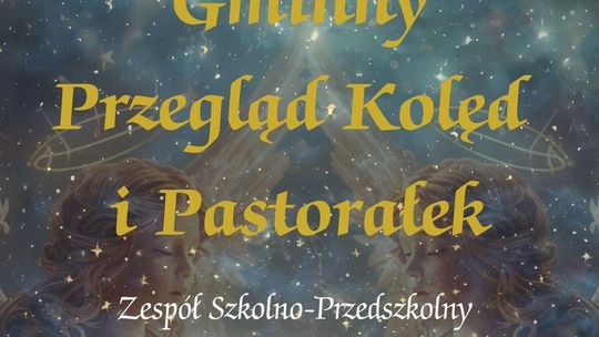 Zaproszenie na Gminny Przegląd Kolęd i Pastorałek w Krynicach