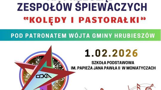 Zbliża się XX Przegląd Zespołów Śpiewaczych "Kolędy i Pastorałki"