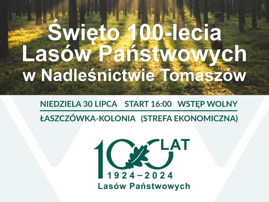 100-lecie Lasów Państwowych w Nadleśnictwie Tomaszów