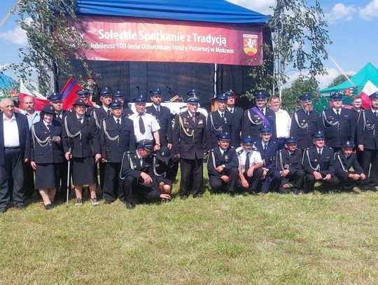 100-lecie Ochotniczej Straży Pożarnej w Mokrem