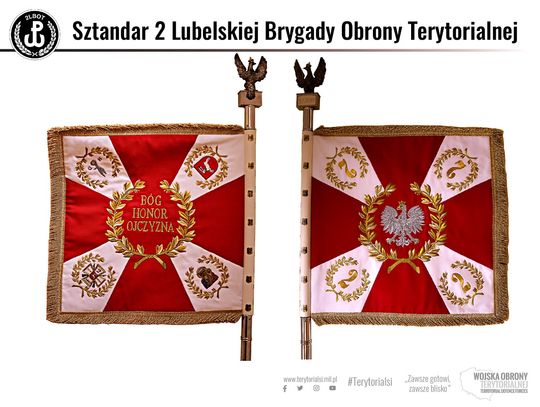 2 Lubelska Brygada Obrony Terytorialnej otrzyma sztandar z rąk prezydenta RP