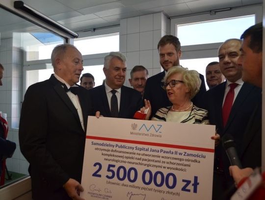 2,5 miliona złotych na 25- lecie szpitala