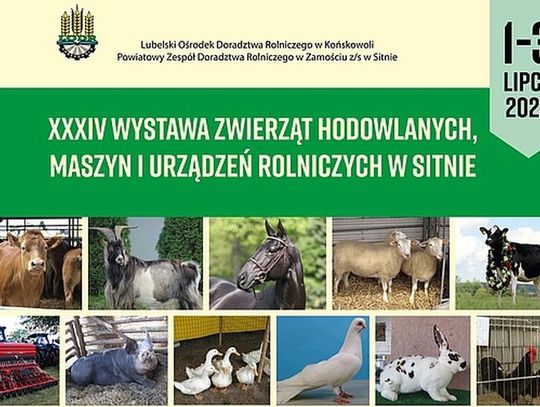 34. Wystawa Zwierząt Hodowlanych, Maszyn i Urządzeń Rolniczych w Sitnie