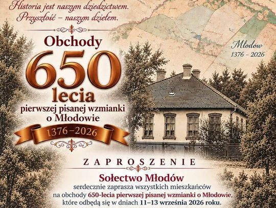 650 lat pierwszej pisanej wzmianki o Młodowie