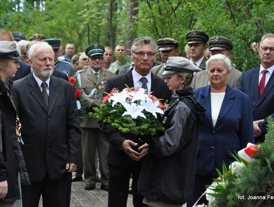 74. rocznica mordu partyzantów w lesie na Rapach