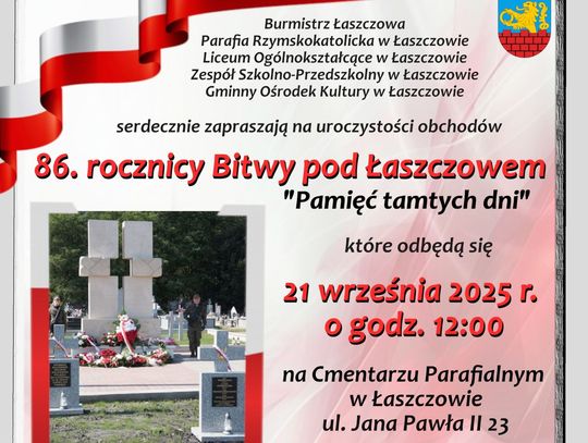 86. rocznica bitwy pod Łaszczowem