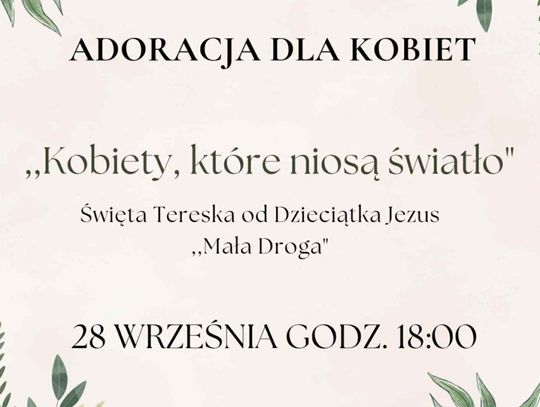 Adoracja dla kobiet w Hrubieszowie