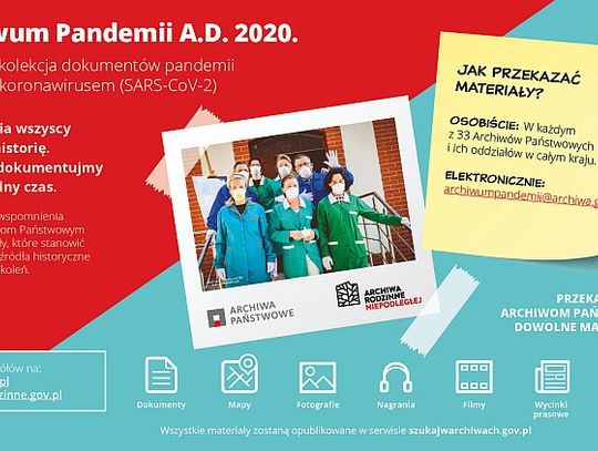 Akcja ,,Archiwum Pandemii A.D. 2020"