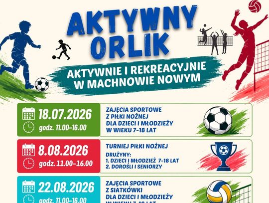 Aktywny Orlik w Machnowie Nowym