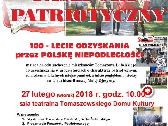 Bądź patriotą. Odbierz paszport