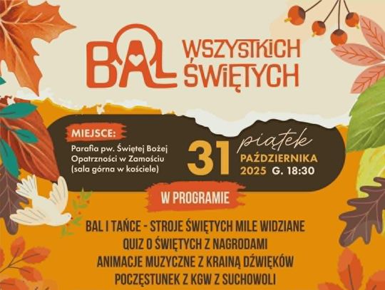 Bal Wszystkich Świętych w Zamościu