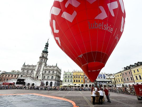 Balony na niebie