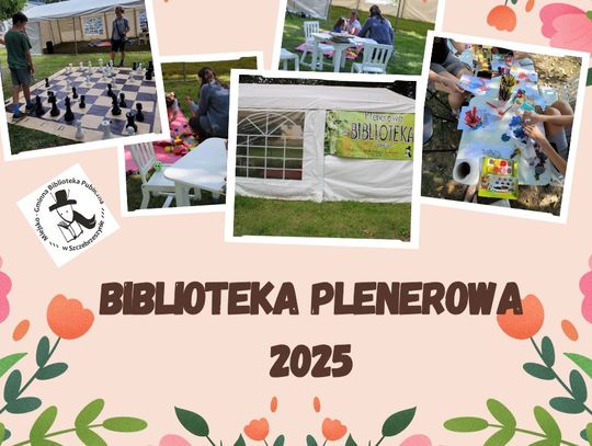 Biblioteka Plenerowa w Szczebrzeszynie znów otwarta!