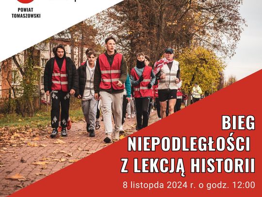 Bieg Niepodległości z plenerową lekcją historii