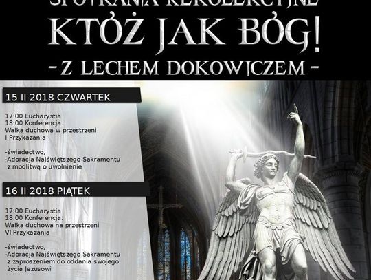 Biłgoraj. Rekolekcje z Lechem Dokowiczem 