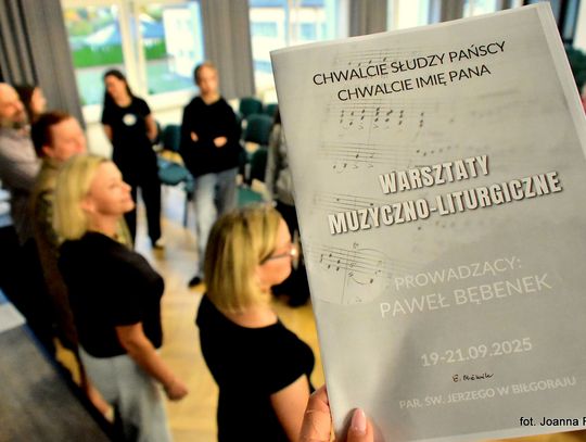 Biłgoraj. Rozpoczęły się warsztaty muzyczno-liturgiczne z Pawłem Bębenkiem