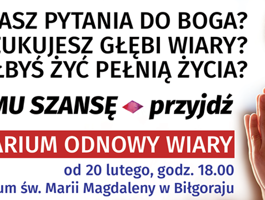 Biłgoraj. Seminarium Odnowy Wiary