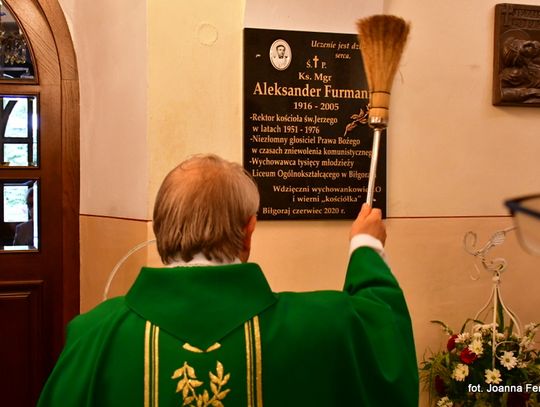 Biłgoraj. Z wdzięczną pamięcią dla wychowawcy młodzieży